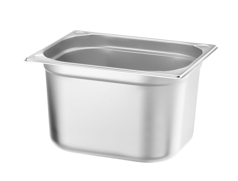 Hendi Gastronormbak RVS GN 1/2 | HENDI | Profi Line PLUS | 12,5L | (H)200mm | Zilver, foto 2 van 2