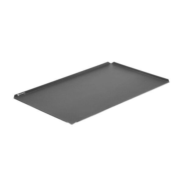 Hendi Tray | anti-aanbak | 4 randen | HENDI | Zwart | 600x400x(H)10mm | Rechthoekig