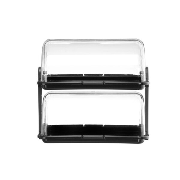 Hendi Rolltop display | HENDI | Zwart | 380x260x(H)355mm | Rechthoekig