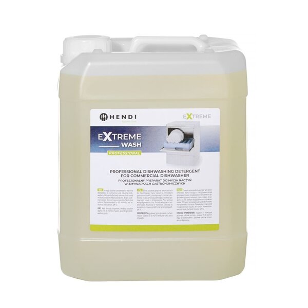 Hendi Extreme Wash Professionele afwasmiddel voor commerciële vaatwassers | HENDI | 10 L