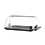Hendi Rolltop display | HENDI | Zwart | 465x315x(H)195mm | Rechthoekig