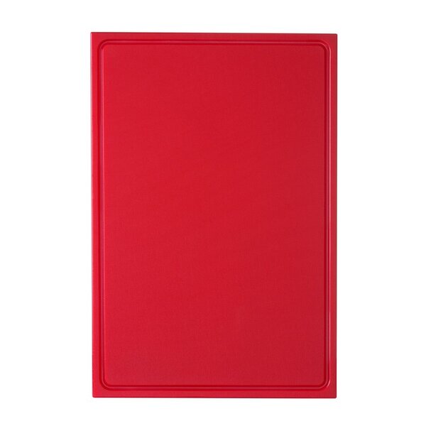 Hendi Snijplank HACCP 600x400 | HENDI | Rood | 600x400mm | Rechthoekig (H827451)