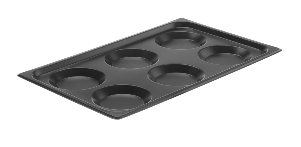 Hendi Bakplaat met 6 vormen | Convectomat “Pannenkoek” | HENDI | GN 1/1