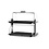 Hendi Rolltop display | HENDI | Zwart | 475x325x(H)415mm | Rechthoekig