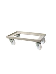 Hendi Trolley voor pizzadeegdozen | AmerBox | Lichtgrijs | 672x472x166mm