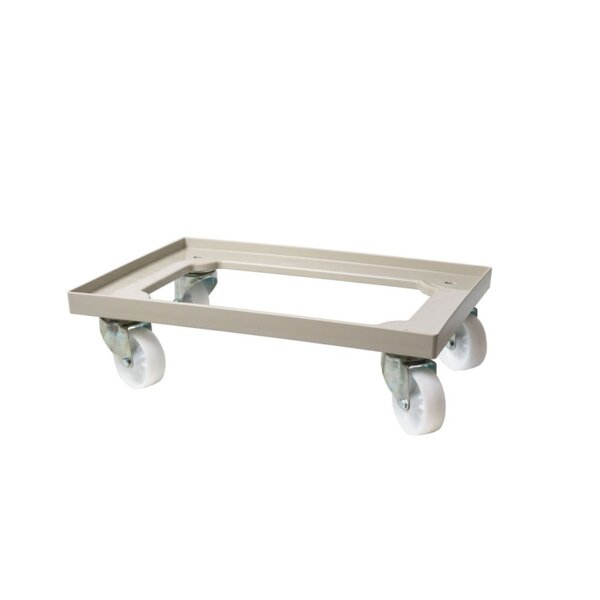 Hendi Trolley voor pizzadeegdozen | AmerBox | Lichtgrijs | 672x472x166mm