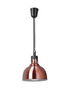 Hendi Warmtelamp verstelbaar | dome | HENDI | Koper | 230V/250W | Ø250mm