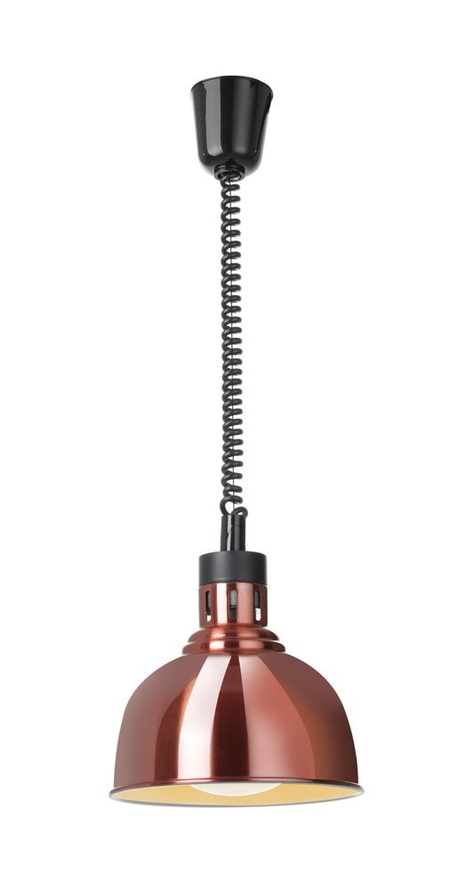 Hendi Warmtelamp verstelbaar | dome | HENDI | Koper | 230V/250W | Ø250mm, foto 2 van 2