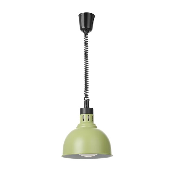 Hendi Warmtelamp verstelbaar | dome | HENDI | Groen | 230V/250W | Ø250mm