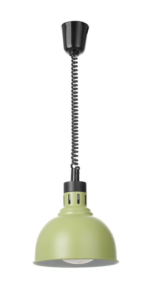 Hendi Warmtelamp verstelbaar | dome | HENDI | Groen | 230V/250W | Ø250mm