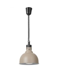 Hendi Warmtelamp verstelbaar | dome | HENDI | Beige | 230V/250W | Ø250mm