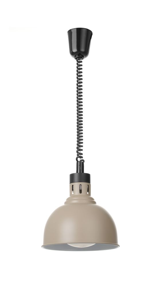 Hendi Warmtelamp verstelbaar | dome | HENDI | Beige | 230V/250W | Ø250mm