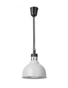 Hendi Warmtelamp verstelbaar | dome | HENDI | Wit | 230V/250W | Ø250mm