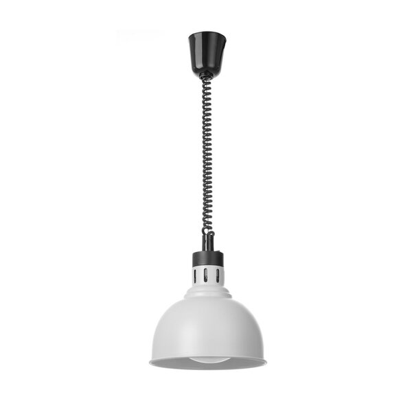 Hendi Warmtelamp verstelbaar | dome | HENDI | Wit | 230V/250W | Ø250mm