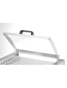 Hendi Afdekkap voor worstenroller grill | HENDI | 477x432x(H)72mm