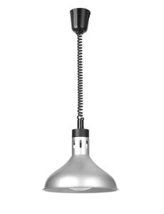 Hendi Warmtelamp verstelbaar | conisch/dome | HENDI | Zilver | 230V/250W | Ø295mm