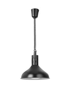 Hendi Warmtelamp verstelbaar | conisch/dome | HENDI | Zwart | 230V/250W | Ø295mm