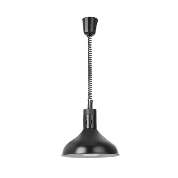 Hendi Warmtelamp verstelbaar | conisch/dome | HENDI | Zwart | 230V/250W | Ø295mm