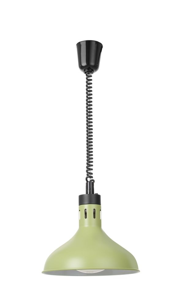 Hendi Warmtelamp verstelbaar | conisch/dome | HENDI | Groen | 230V/250W | Ø295mm