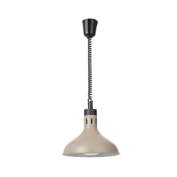 Hendi Warmtelamp verstelbaar | conisch/dome | HENDI | Beige | 230V/250W | Ø295mm