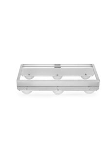 Hendi Transportroller | 6 wielen | HENDI | Zilver | 735x500x(H)133mm