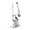 Hendi Handmatige worstknipper | HENDI | Zilver | 450x205x585mm