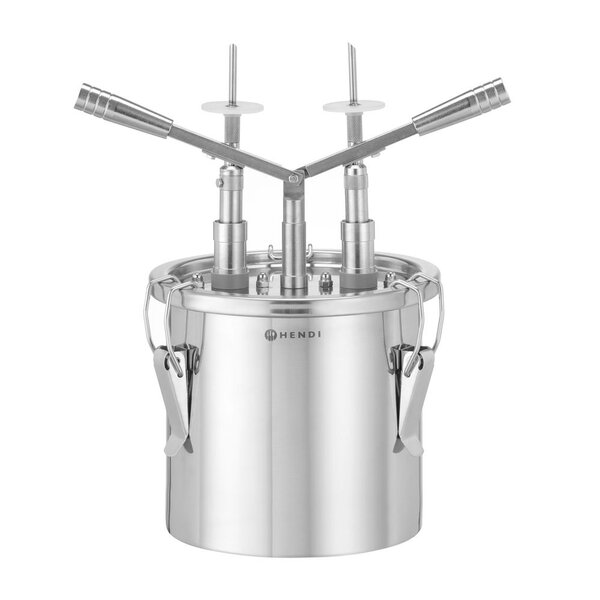 Hendi Gebakvuller | HENDI | 4,5L | Zilver