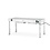 Hendi Warmhoudbrug | HENDI | Zilver | 230V/1000W | 800x400x(H)400mm | Rechthoekig