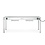Hendi Warmhoudbrug | HENDI | Zilver | 230V/1000W | 1000x400x(H)400mm | Rechthoekig