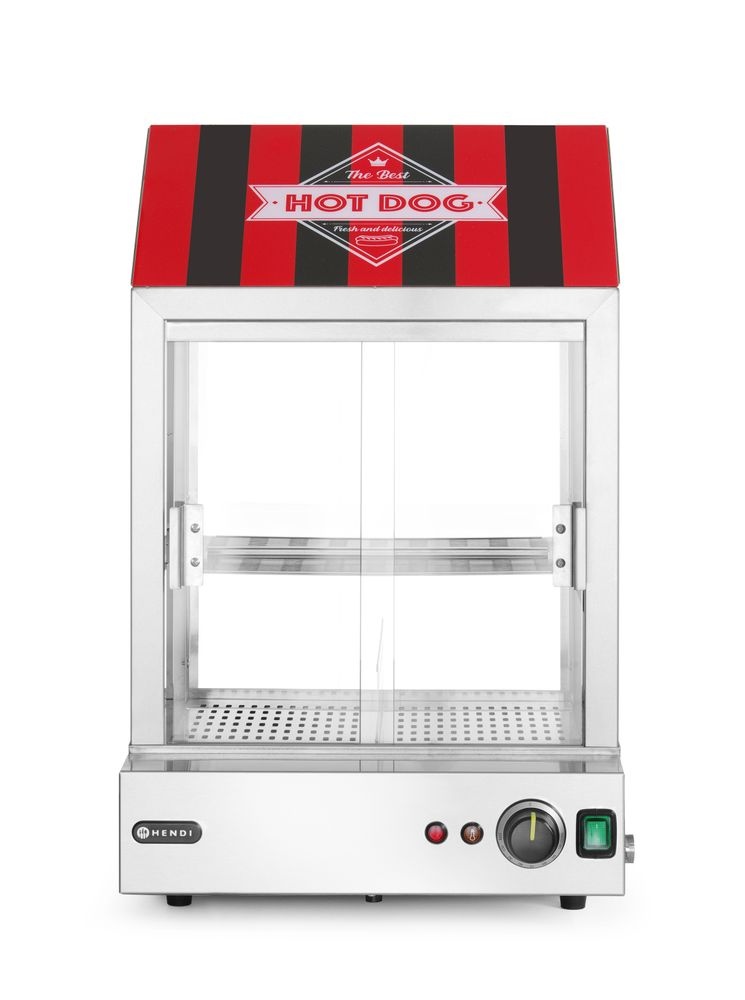 Hendi Hotdogstomer | HENDI | Zilver | 230V/2000W