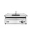 Hendi Contactgrill | kebab XL | HENDI | Zilver | 220-240V/3000W | 508x458x(H)234mm