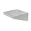 Hendi Afzuigkap | schuin | wandgemonteerd | geschroefd | HENDI | Zilver | 1000x1000x(H)450mm