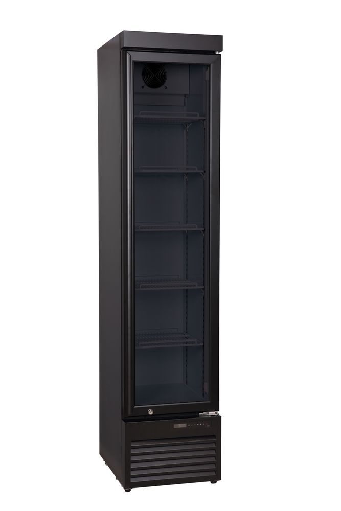 Hendi/Arktic Displaykoeler SLIM | Arktic | 157L | Zwart | 230V/190W
