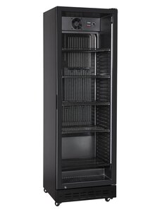 Hendi/Arktic Backbar koelkast | enkele deur | Arktic | 274L | Zwart | 230V/195W