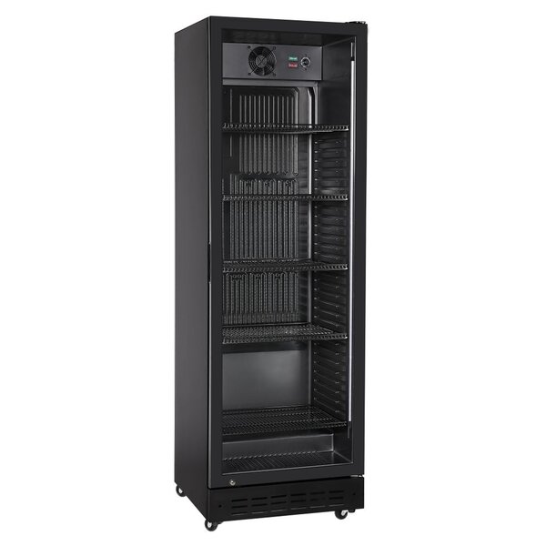 Hendi/Arktic Backbar koelkast | enkele deur | Arktic | 274L | Zwart | 230V/195W