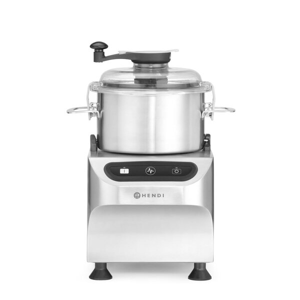 Hendi Bowl cutter | elektrisch | HENDI | Profi Line | 5 kg | Zilver | 230V/800W | 375x375x520mm