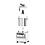 Hendi Bowl cutter | elektrisch | HENDI | Profi Line | 8 kg | Zilver | 230V/800W | 375x375x580mm