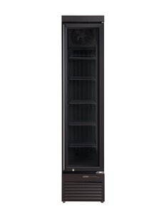 Hendi/Arktic Displayvriezer SLIM | Arktic | 117L | Zwart | 230V/350W