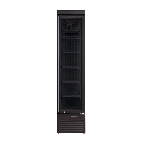 Hendi/Arktic Displayvriezer SLIM | Arktic | 117L | Zwart | 230V/350W