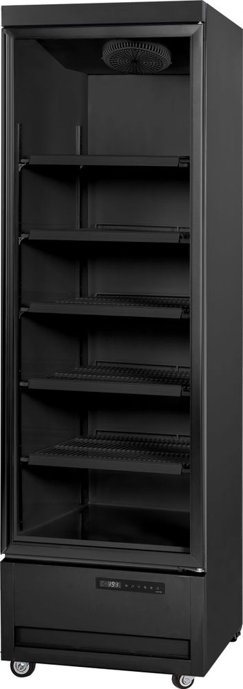 Hendi/Arktic Displaykoeler | Arktic | 371L | Zwart | 230V/350W