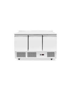 Hendi/Arktic Koelwerkbank | 3 deuren | Arktic | 254L | Zilver | 230V/220W