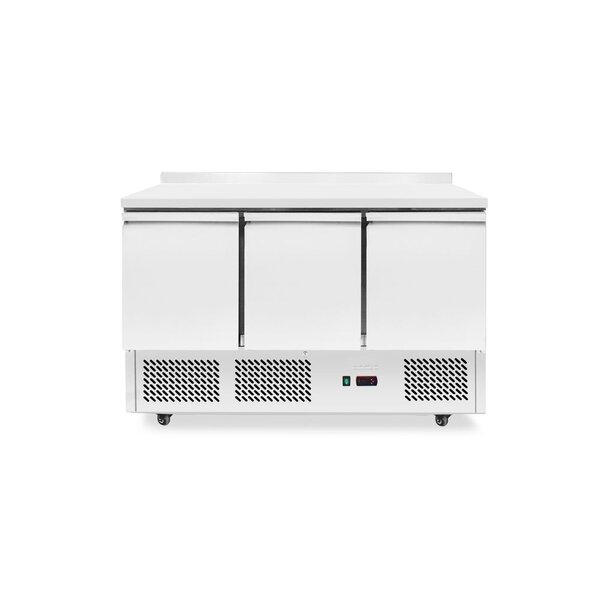 Hendi/Arktic Koelwerkbank | 3 deuren | Arktic | 254L | Zilver | 230V/220W