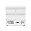 Hendi/Arktic Koelwerkbank | 4 laden | Arktic | 97L | Zilver | 230V/220W | 900x700x(H)868mm