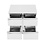 Hendi/Arktic Koelwerkbank | 4 laden | Arktic | 97L | Zilver | 230V/220W | 900x700x(H)868mm