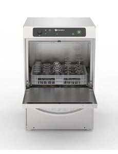 Hendi Vaatwasser 35x35 | elektronische bediening | HENDI | Profi Line | Zilver | 230V/2970W