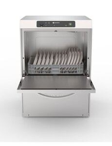 Hendi Vaatwasser 40x40 | elektronische bediening | HENDI | Profi Line | Zilver | 230V/2970W