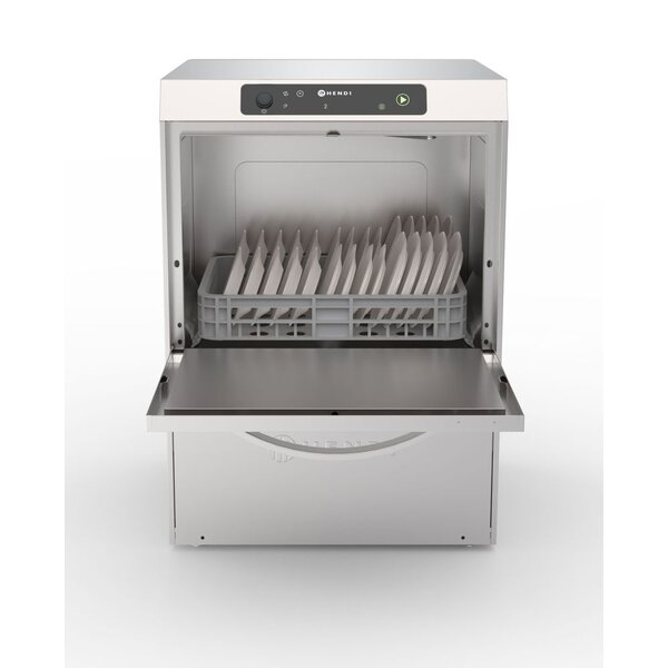 Hendi Vaatwasser 40x40 | elektronische bediening | HENDI | Profi Line | Zilver | 230V/2970W