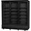 Hendi/Arktic Displaykoeler | 3 glazen deuren | Arktic | 1075L | Zwart | 230V/550W