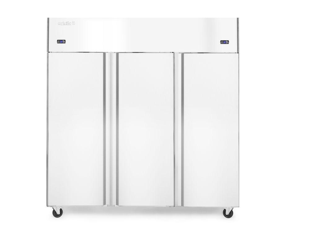 Hendi/Arktic Koel-vriescombinatie | Arktic | 3-deurs RVS Profi Line | 890L | 230V/1150W