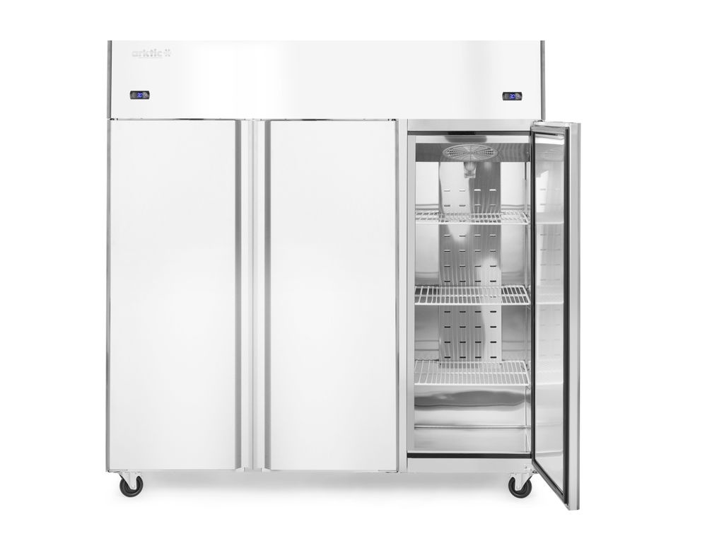 Hendi/Arktic Koel-vriescombinatie | Arktic | 3-deurs RVS Profi Line | 890L | 230V/1150W, foto 2 van 2